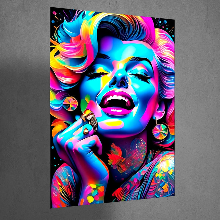 Metal Poster - Vibrant Glamour