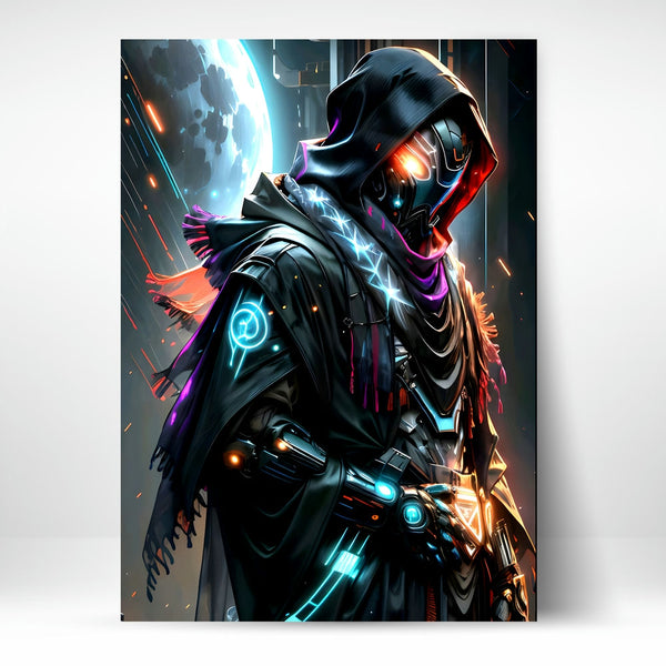 Metal Poster - Superhero Metal Suit