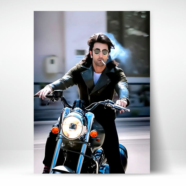 Metal Poster - Ranbir Kapoor RK01