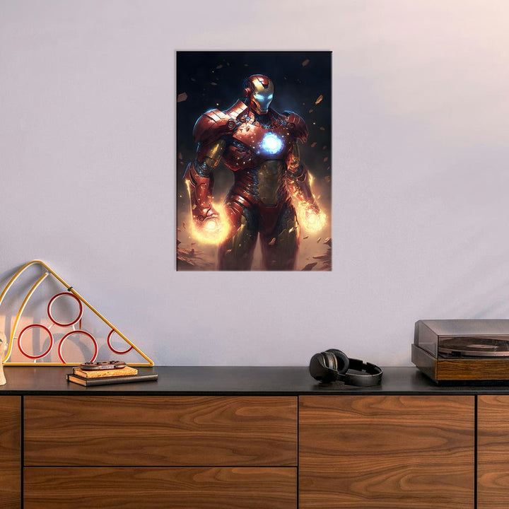 Metal Poster - Superhero Iron Man IM17