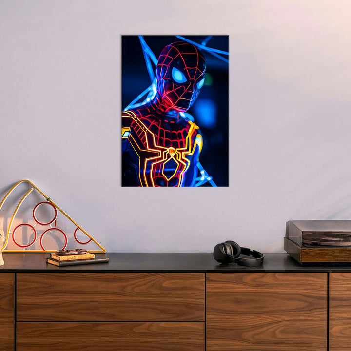 Metal Poster - Superhero Spiderman SM04