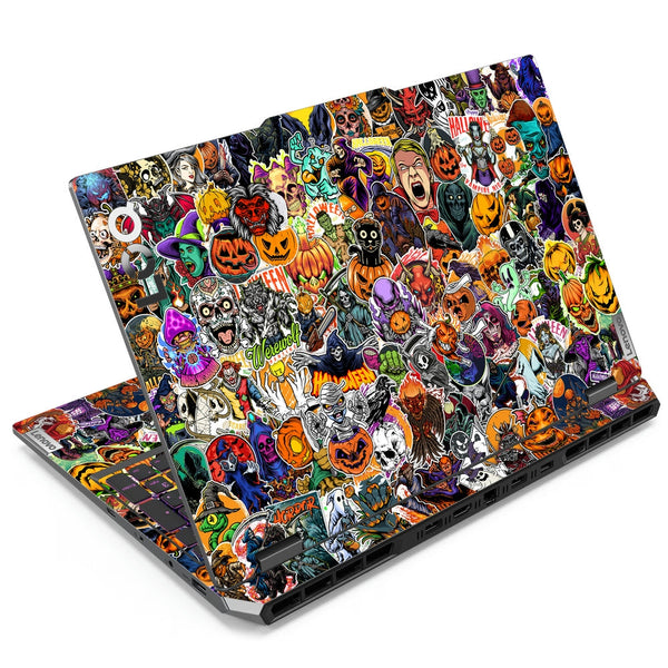 Lenovo LOQ Laptop Skin - Halloween Sticker Bomb