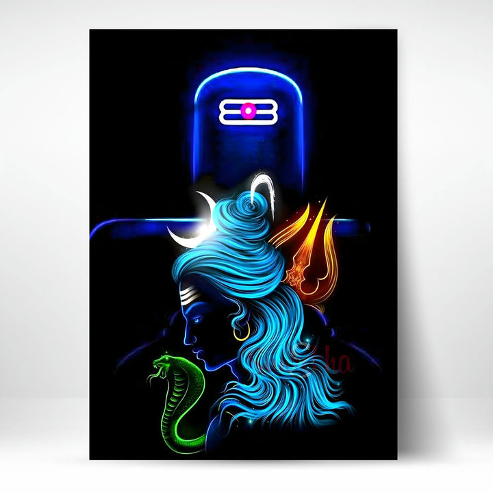 Metal Poster - Lord Shiva LS02