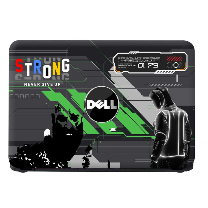 Laptop Skin - Dell Futuristic Tech Gaming