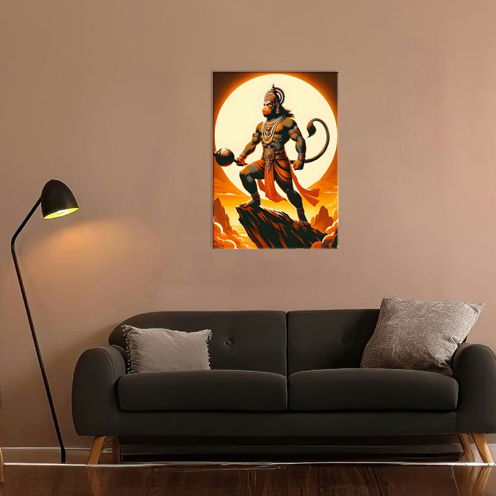 Metal Poster - Lord Hanuman LH09