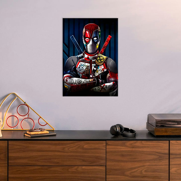 Metal Poster - Superhero Deadpool DP04