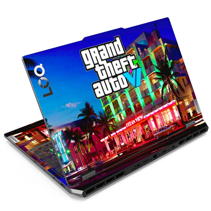 Laptop Skin - GTA 6 Neon Ocean View