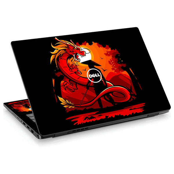 Dell Laptop Skin - Samurai Ninja Man with Sword