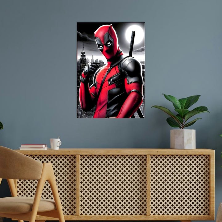 Metal Poster - Superhero Deadpool DP07