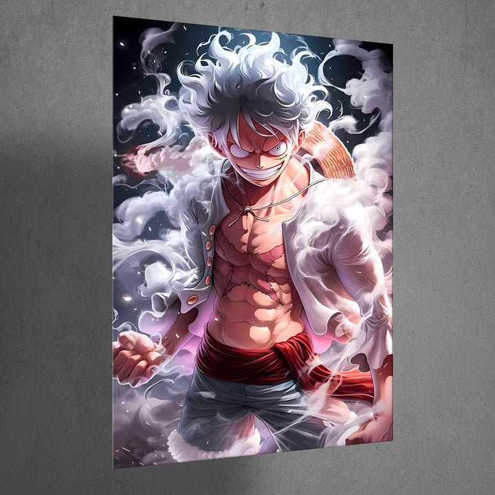 Metal Poster - One Piece Monkey D Luffy OP10