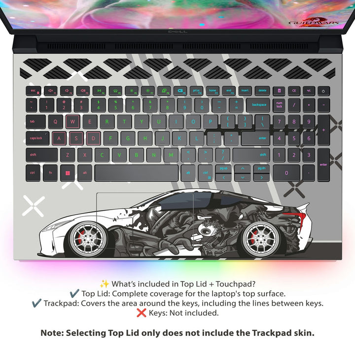 Dell Laptop Skin - Street Racer