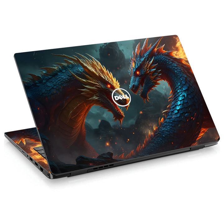 Dell Laptop Skin - Dragon Fight