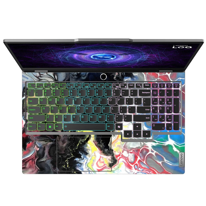 Lenovo LOQ Laptop Skin - Color Splash Abstract Landscape