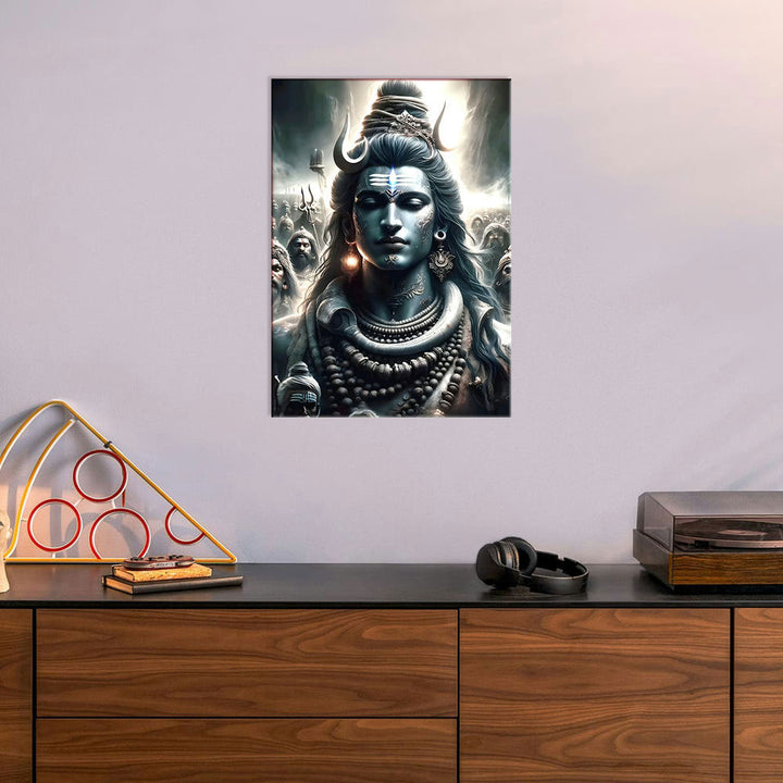 Metal Poster - Lord Shiva LS07