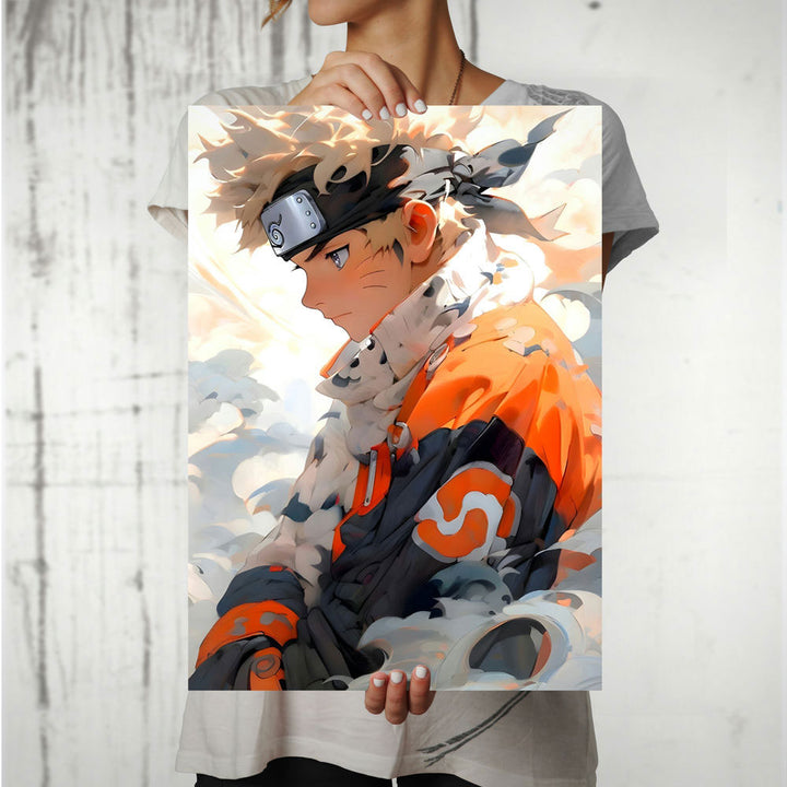 Metal Poster - Naruto Uzumaki NU04