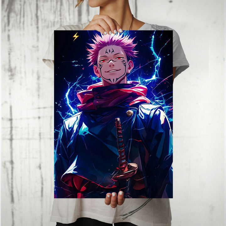 Metal Poster - Anime Sukuna SK04