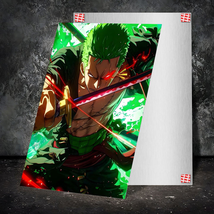 Metal Poster - One Piece Roronoa Zoro OP23