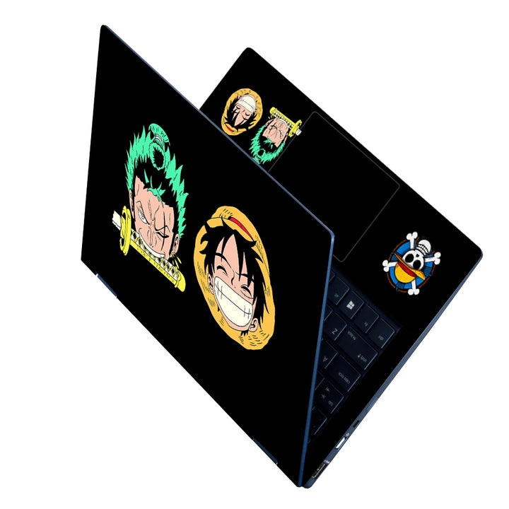 Laptop Skin - Monkey D Luffy Zoro Face