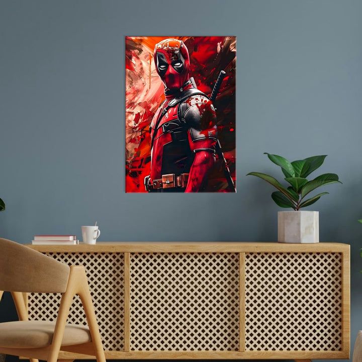 Metal Poster - Superhero Deadpool DP05