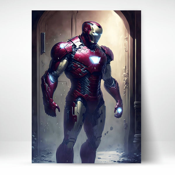 Metal Poster - Superhero Iron Man IM16