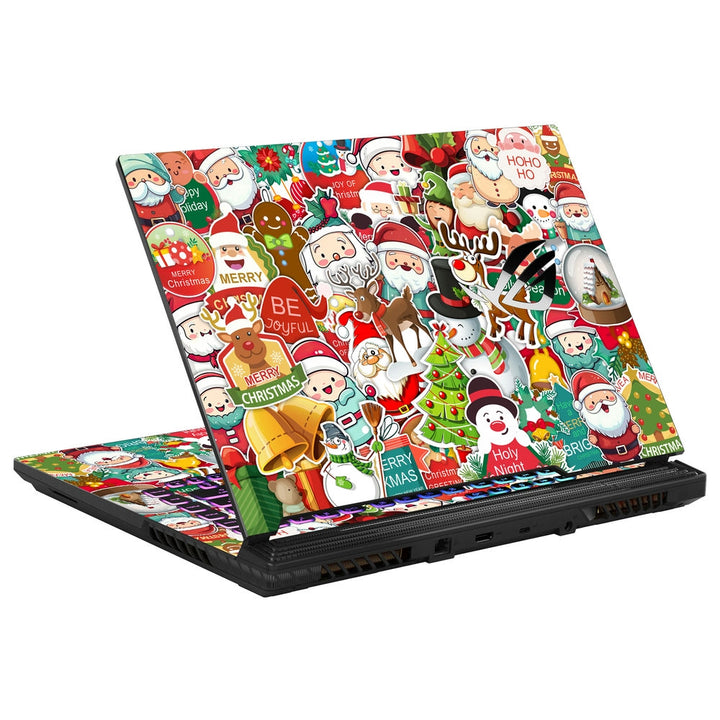 Asus Laptop Skin - Christmas Santa Sticker Bomb