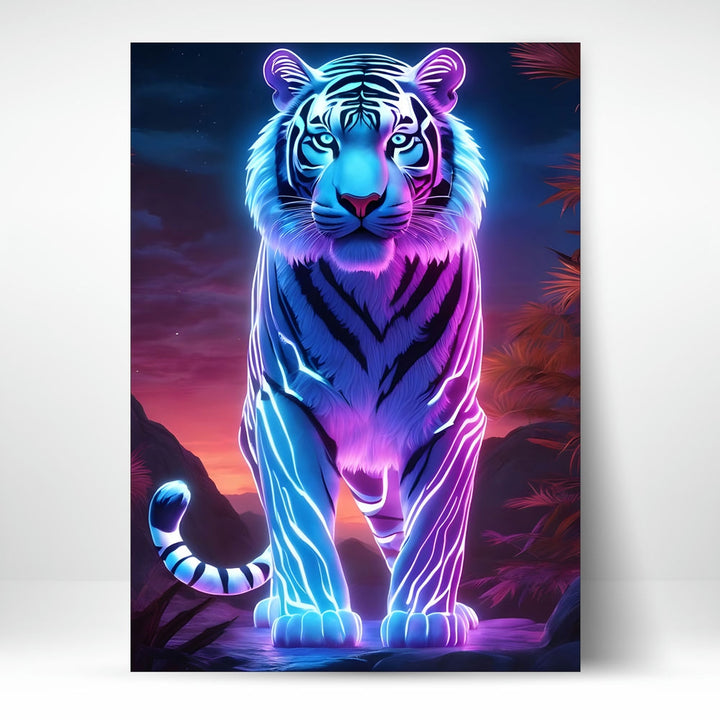 Metal Poster - Wildlife Tiger TG04