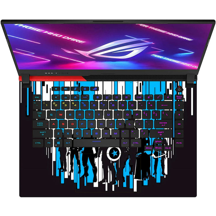 Asus Laptop Skin - Avengers Black