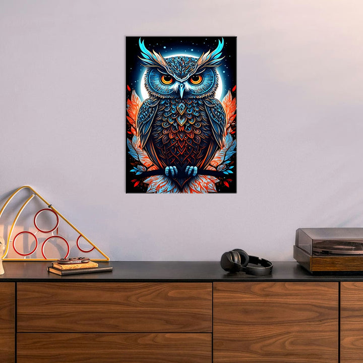 Metal Poster - Wildlife Owl WO02