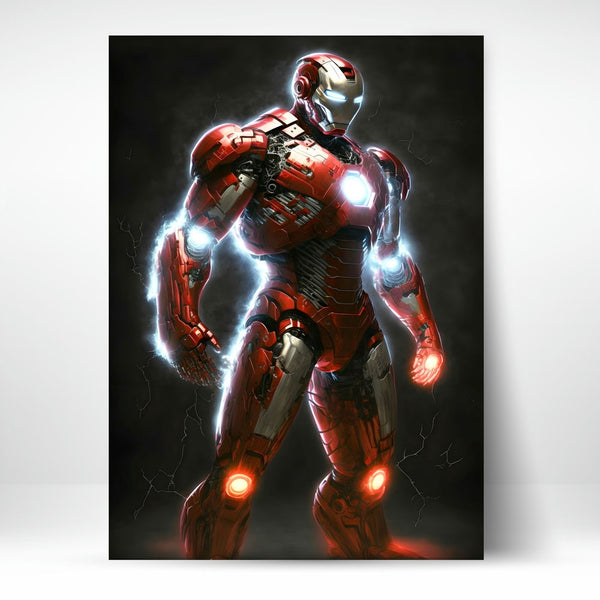 Metal Poster - Superhero Iron Man IM11