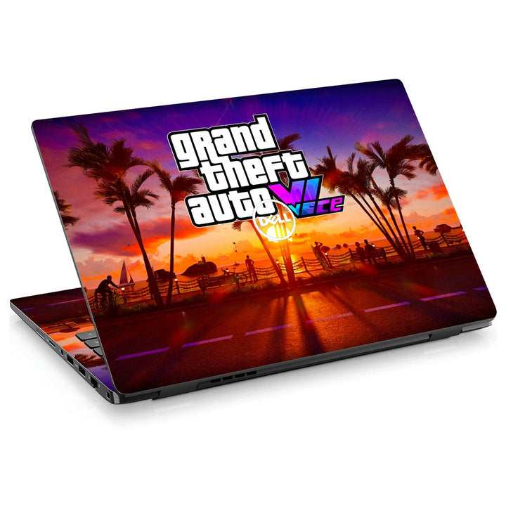 Dell Laptop Skin - GTA 6 Tropical Glow