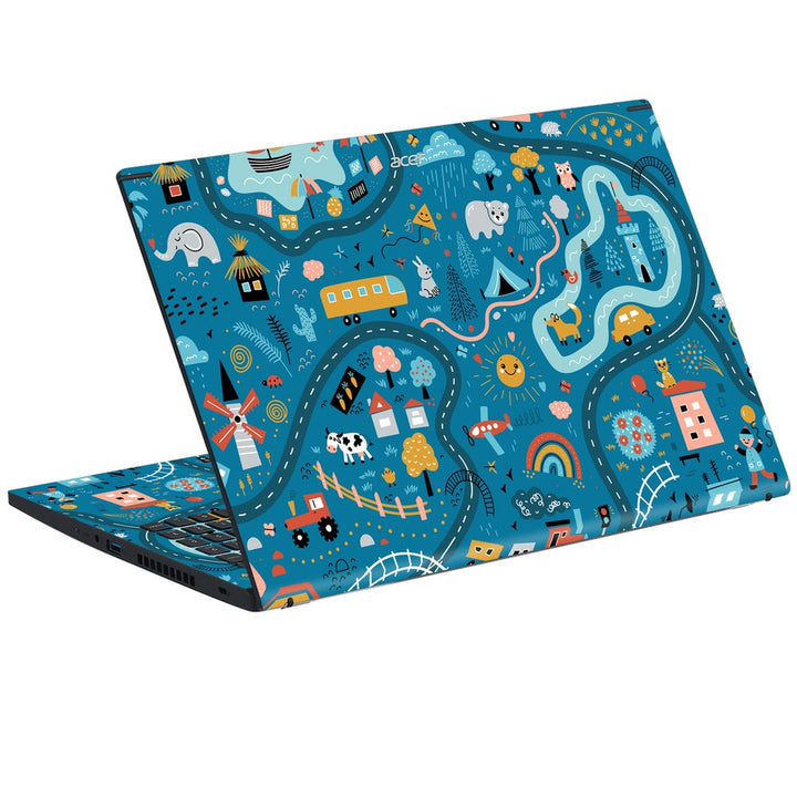 Acer Laptop Skin - Road Map