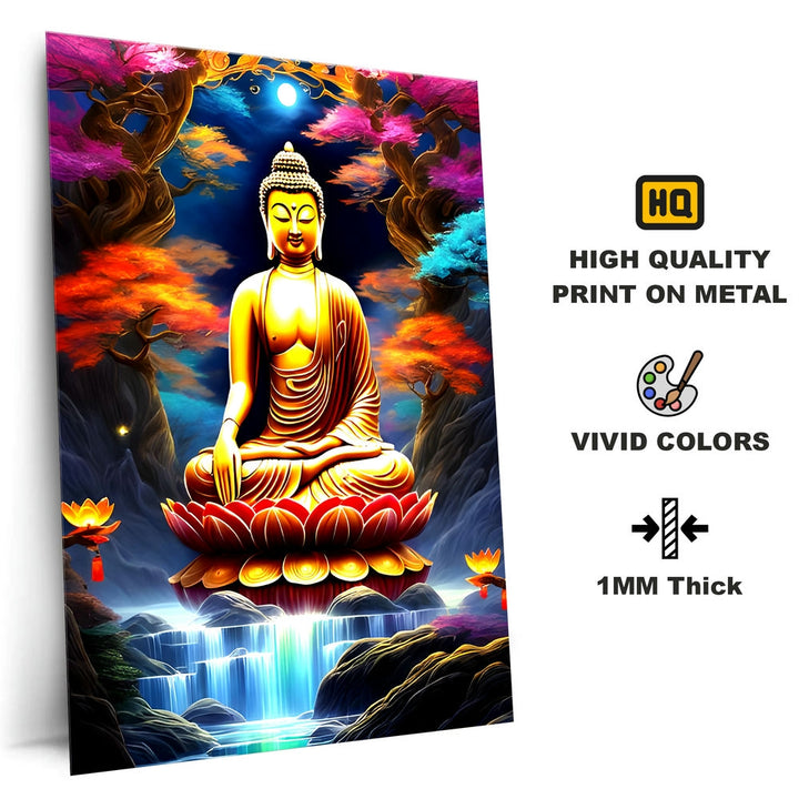 Metal Poster - Lord Buddha LB25