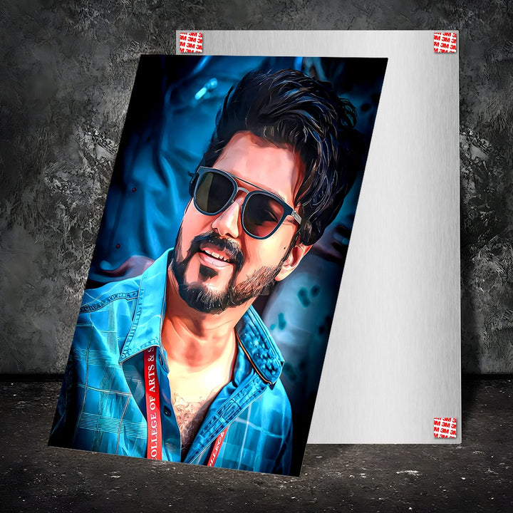 Metal Poster - Thalapathy Vijay TV07