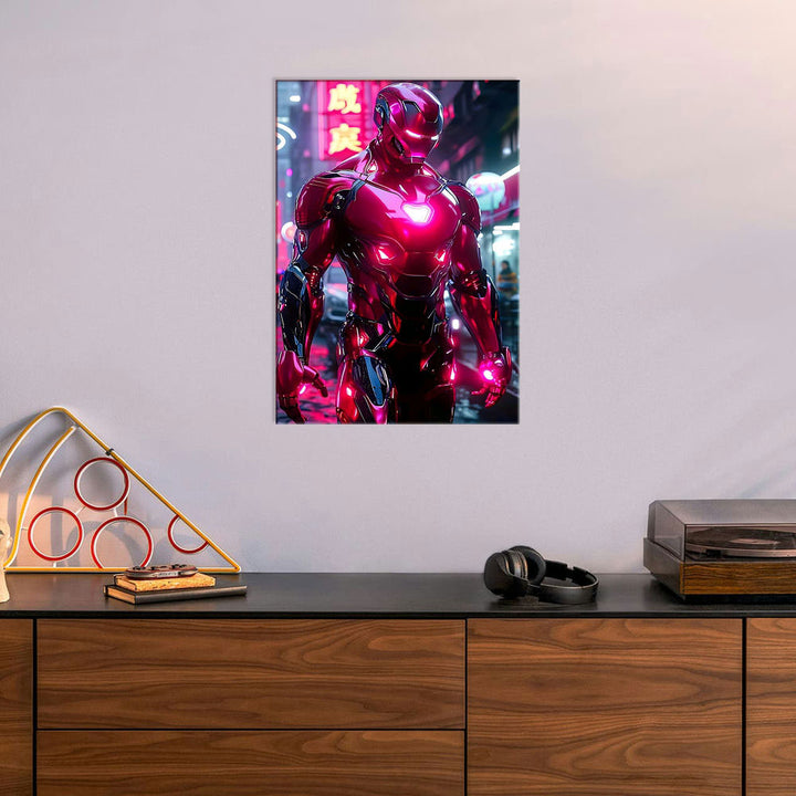 Metal Poster - Superhero Iron Man IM02