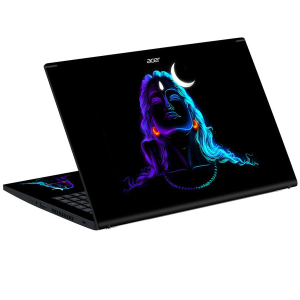 Acer Laptop Skin - Adiyogi Line Art