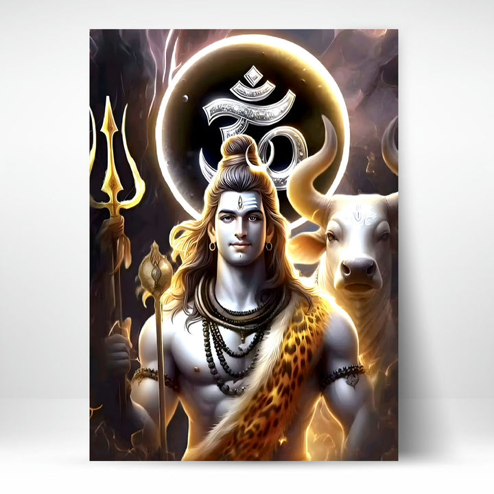 Metal Poster - Lord Shiva LS15