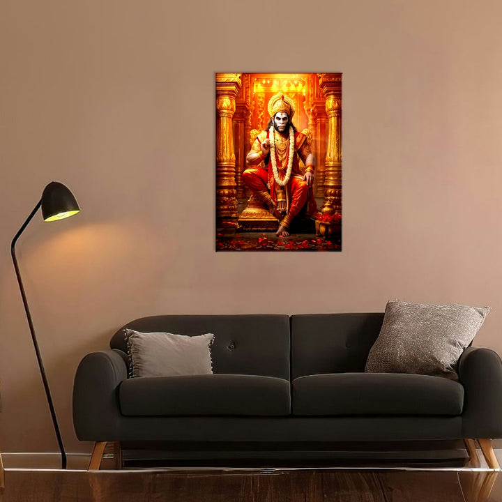 Metal Poster - Lord Hanuman LH05