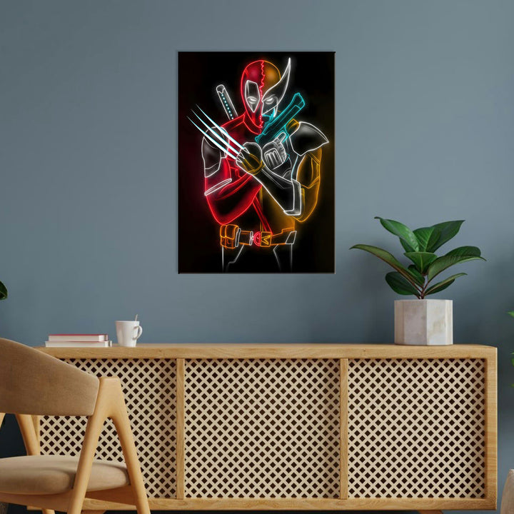 Metal Poster - Superhero Deadpool DP01