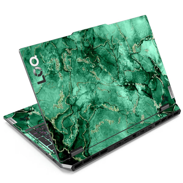 Lenovo LOQ Laptop Skin - Gemstone Malachite Art