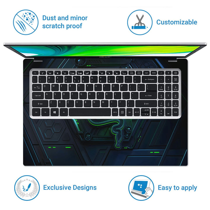 Laptop Skin - Cyber Circuitry