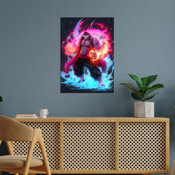 Metal Poster - Anime One Piece Edward Newgate OP62