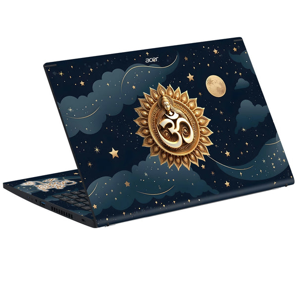 Acer Laptop Skin - Om Namah Shivay Circle