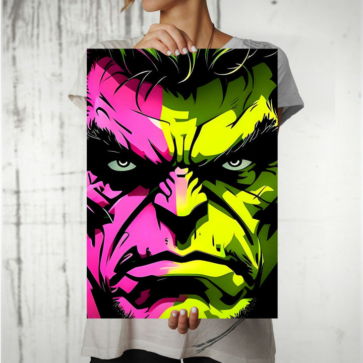 Metal Poster - Superhero Hulk SH04