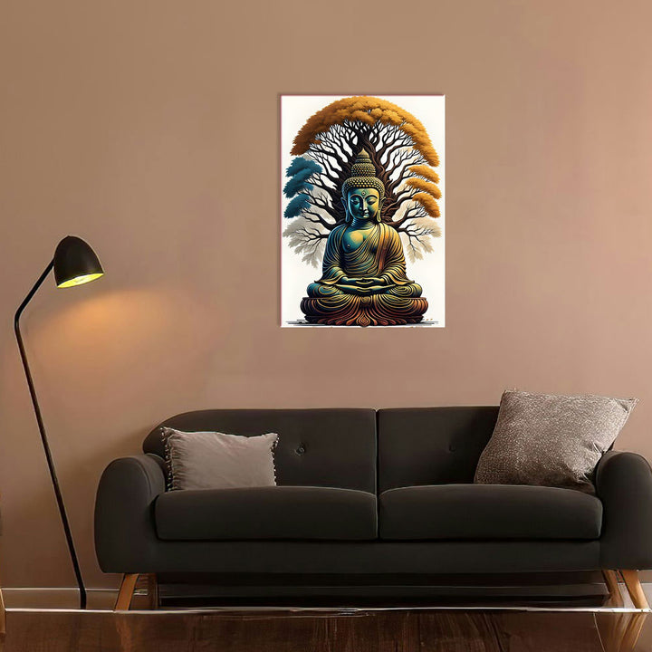 Metal Poster - Lord Buddha LB04