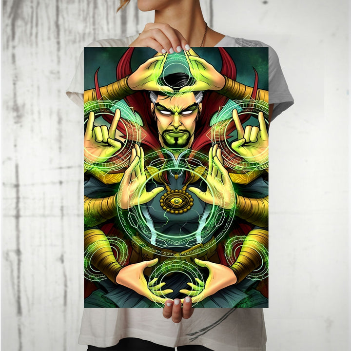 Metal Poster - Superhero Dr Strange DR04