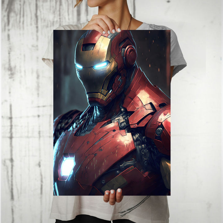 Metal Poster - Superhero Iron Man IM10