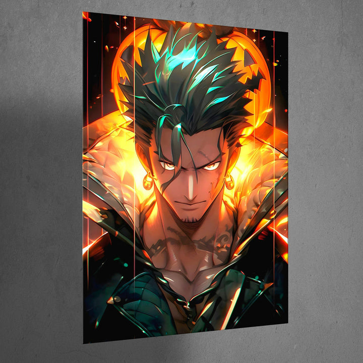 Metal Poster - One Piece Roronoa Zoro OP22