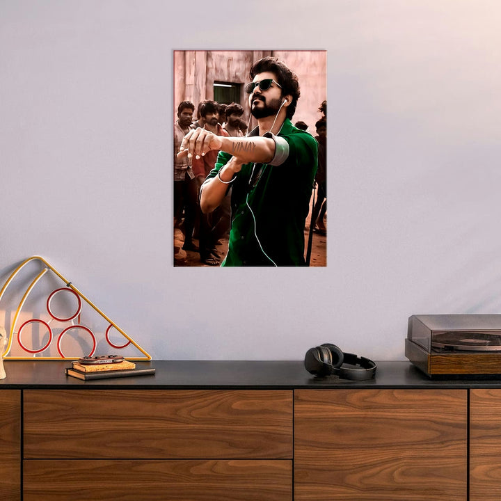 Metal Poster - Thalapathy Vijay TV02