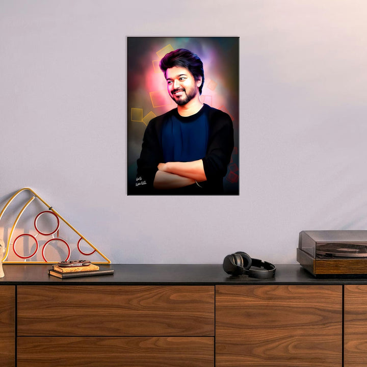 Metal Poster - Thalapathy Vijay TV01