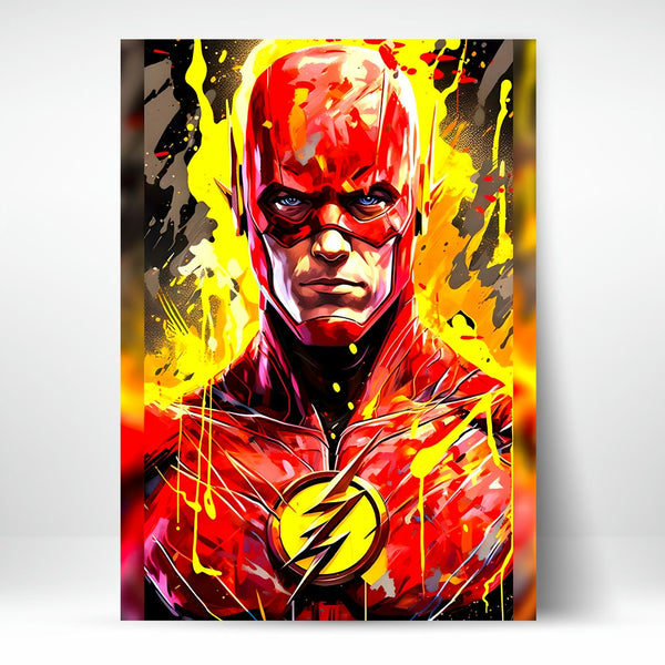 Metal Poster - Superhero Flash FH01